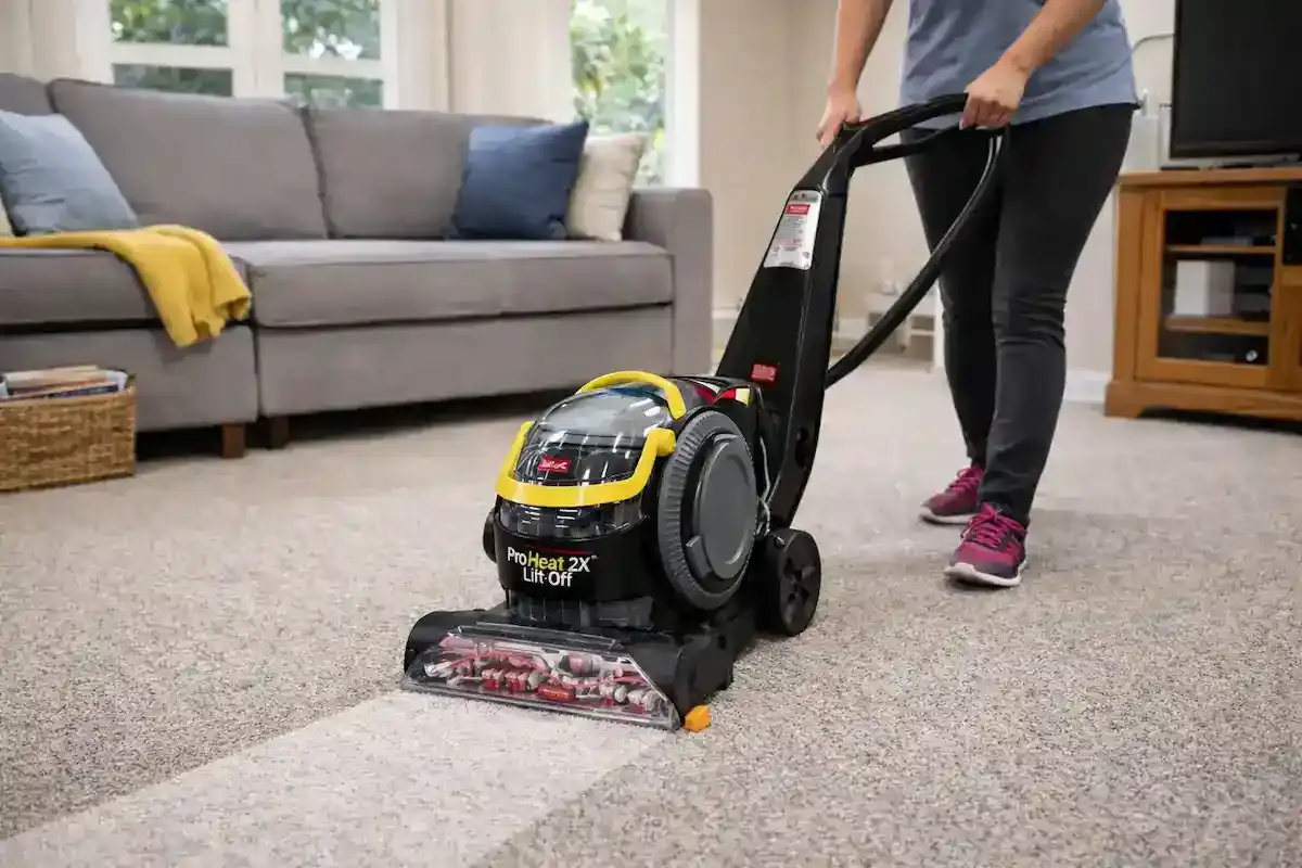 Commercial Rug & Carpet Spot Cleaning Services in South Jersey in action